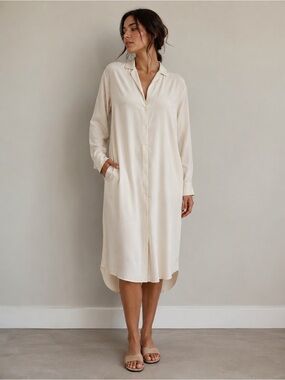 Wilfred Cream Lightweight Dress